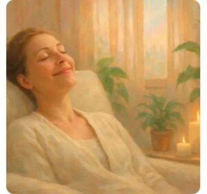 women relaxing
